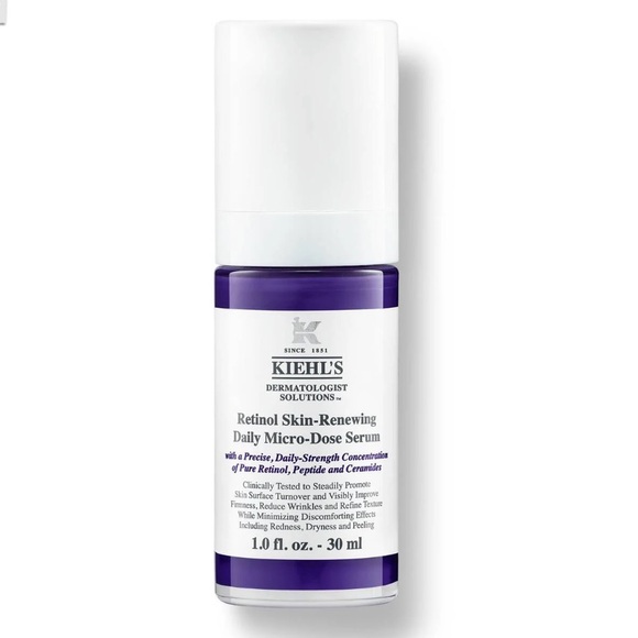 NWT Kiehl's Retinol Skin-Renewing Daily Micro-Dose Serum 1.0 oz - Picture 1 of 4
